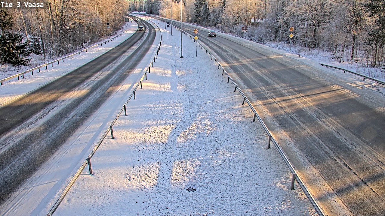 Weather Camera Image Tie 3 Vaasa (puomi), Vaasa, Pohjanmaa