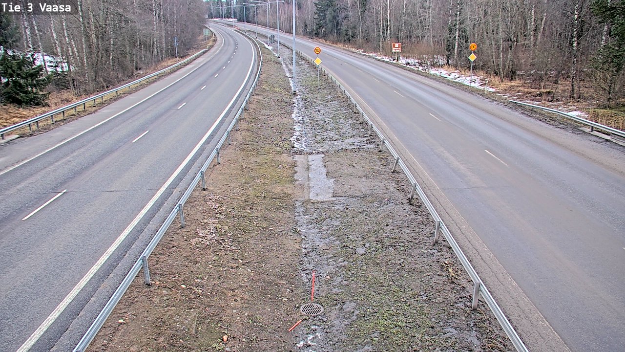 Weather Camera Image Tie 3 Vaasa (puomi), Vaasa, Pohjanmaa