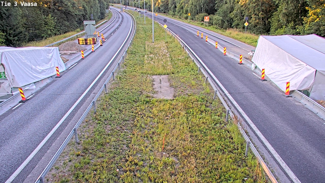 Kelikamerat Kuva Tie 3 Vaasa (puomi), Vaasa, Pohjanmaa