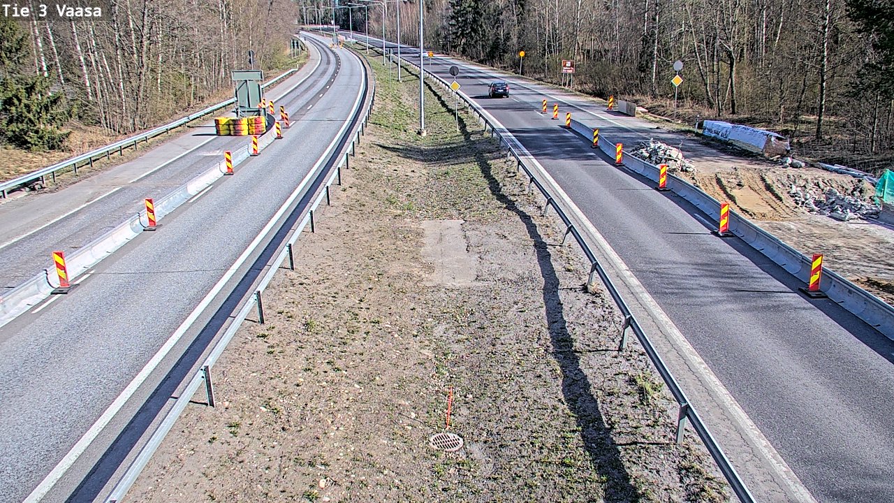 Kelikamerat Kuva Tie 3 Vaasa (puomi), Vaasa, Pohjanmaa