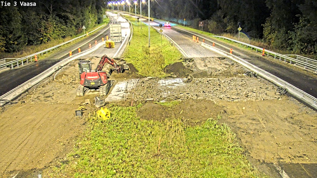 Kelikamerat Kuva Tie 3 Vaasa (puomi), Vaasa, Pohjanmaa