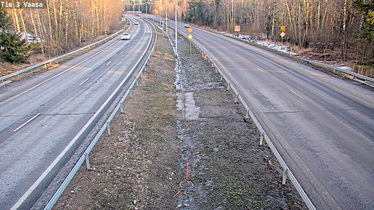 Kelikamerat Kuva Tie 3 Vaasa (puomi), Vaasa, Pohjanmaa