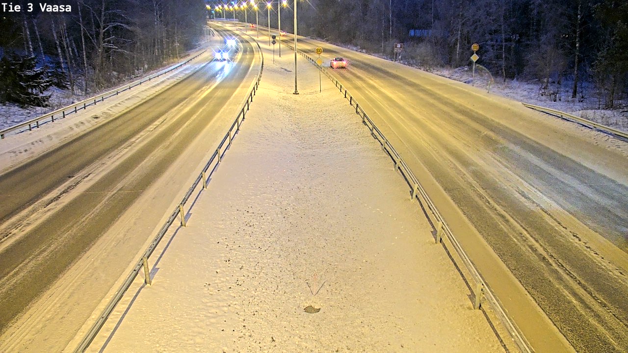 Kelikamerat Kuva Tie 3 Vaasa (puomi), Vaasa, Pohjanmaa