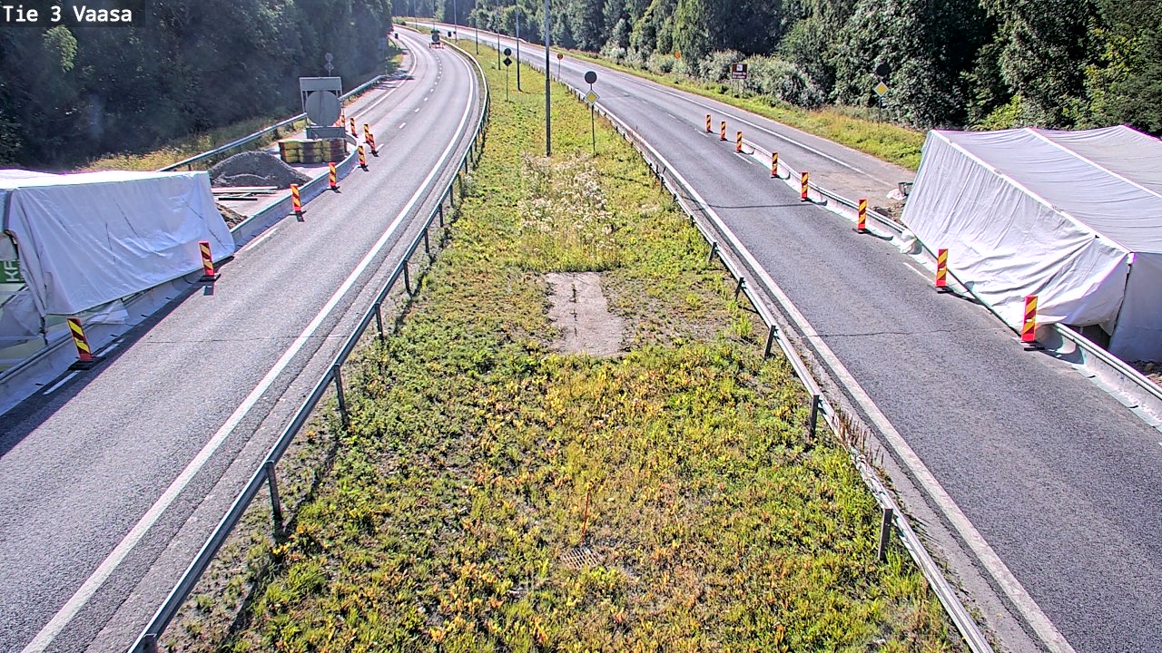 Kelikamerat Kuva Tie 3 Vaasa (puomi), Vaasa, Pohjanmaa