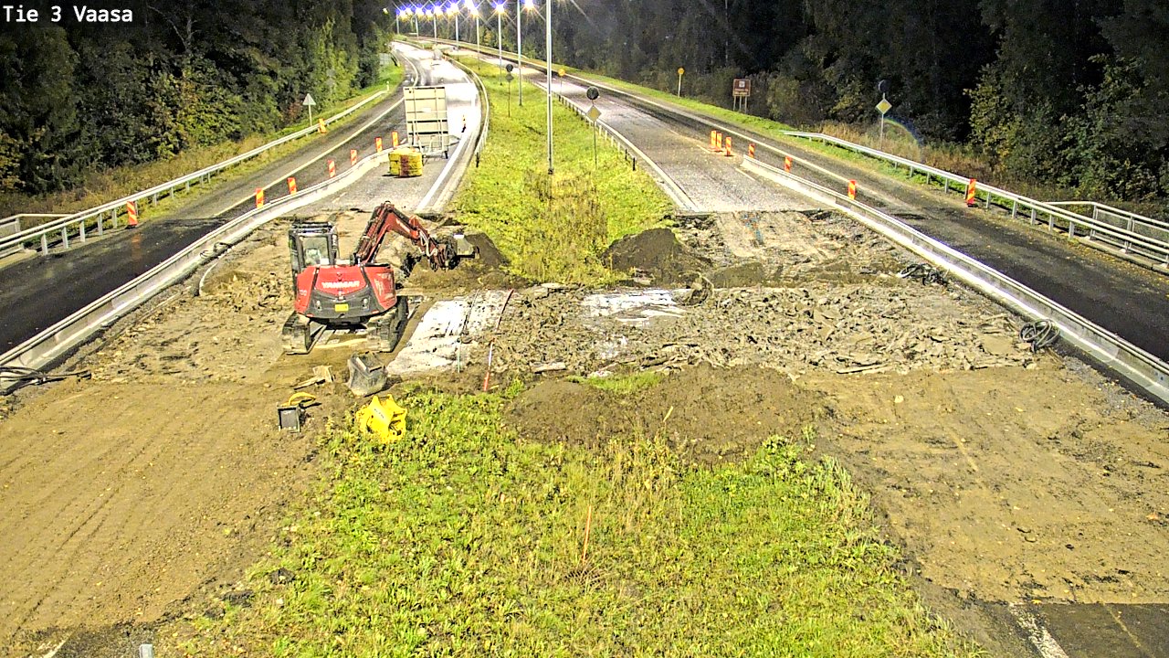 Kelikamerat Kuva Tie 3 Vaasa (puomi), Vaasa, Pohjanmaa