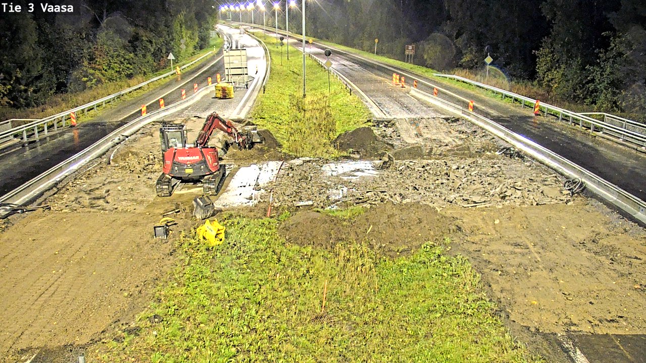 Kelikamerat Kuva Tie 3 Vaasa (puomi), Vaasa, Pohjanmaa