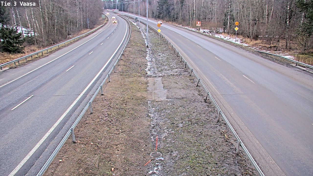 Kelikamerat Kuva Tie 3 Vaasa (puomi), Vaasa, Pohjanmaa