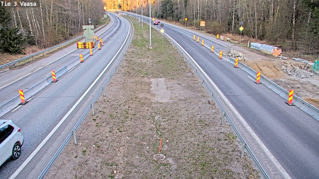 Kelikamerat Kuva Tie 3 Vaasa (puomi), Vaasa, Pohjanmaa