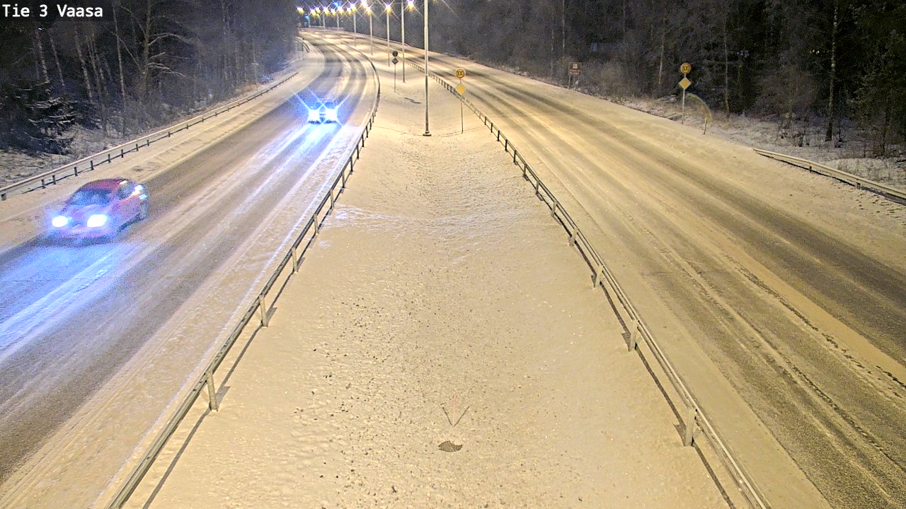 Kelikamerat Kuva Tie 3 Vaasa (puomi), Vaasa, Pohjanmaa