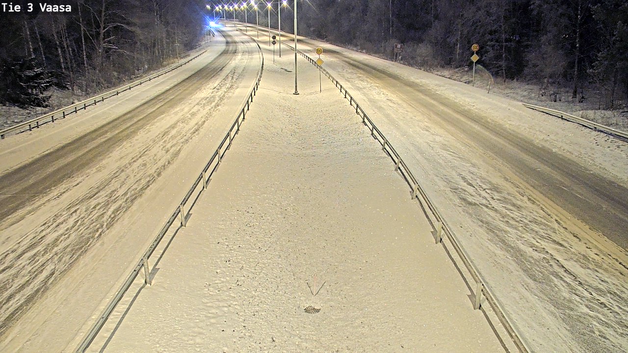 Kelikamerat Kuva Tie 3 Vaasa (puomi), Vaasa, Pohjanmaa