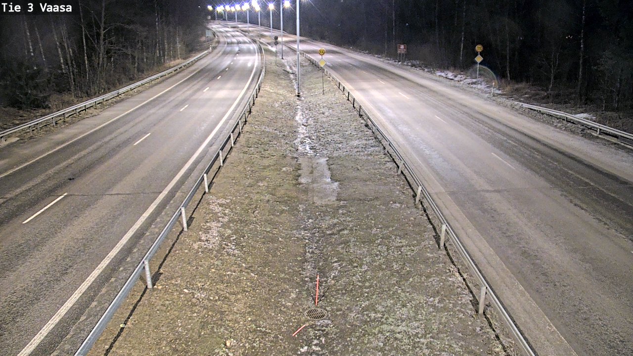 Kelikamerat Kuva Tie 3 Vaasa (puomi), Vaasa, Pohjanmaa