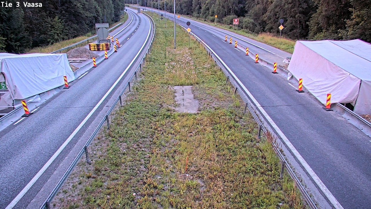 Weather Camera Image Tie 3 Vaasa (puomi), Vaasa, Pohjanmaa