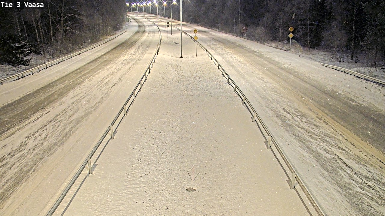 Kelikamerat Kuva Tie 3 Vaasa (puomi), Vaasa, Pohjanmaa