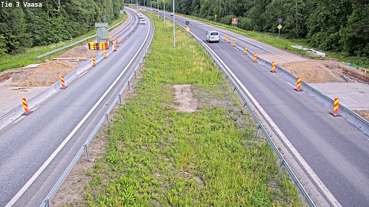 Kelikamerat Kuva Tie 3 Vaasa (puomi), Vaasa, Pohjanmaa