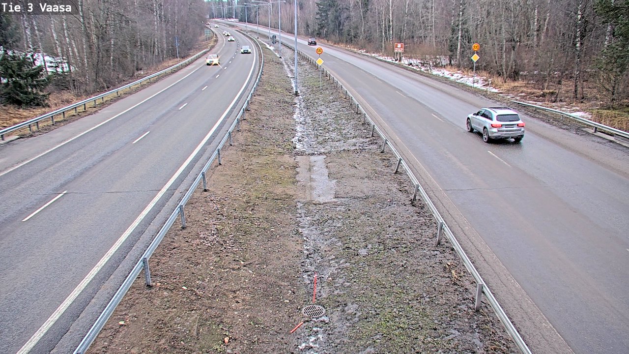 Kelikamerat Kuva Tie 3 Vaasa (puomi), Vaasa, Pohjanmaa