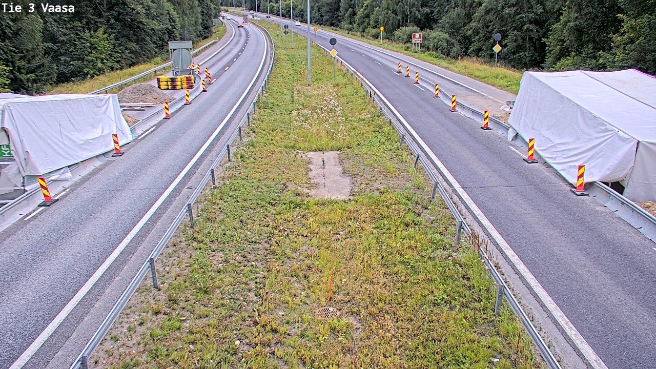 Kelikamerat Kuva Tie 3 Vaasa (puomi), Vaasa, Pohjanmaa