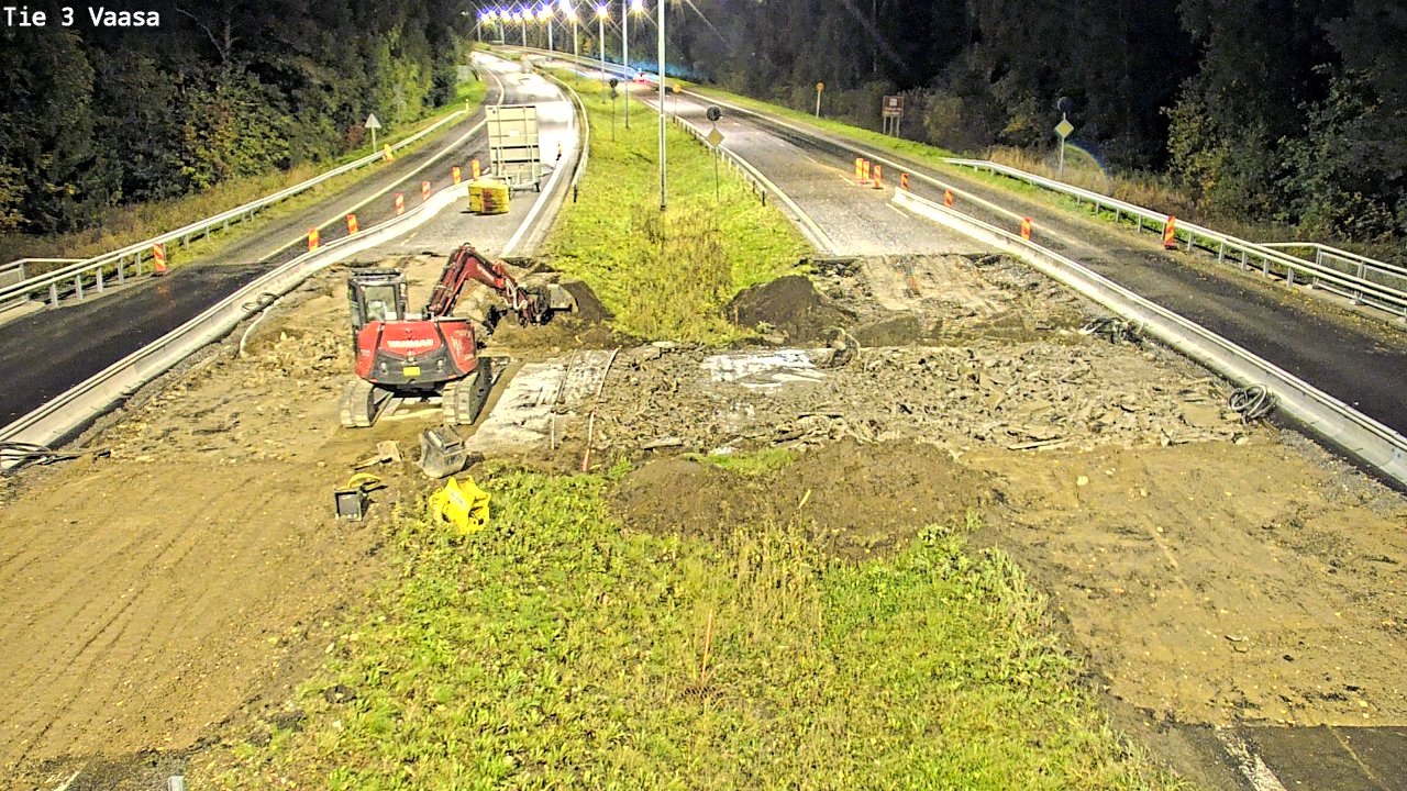 Kelikamerat Kuva Tie 3 Vaasa (puomi), Vaasa, Pohjanmaa