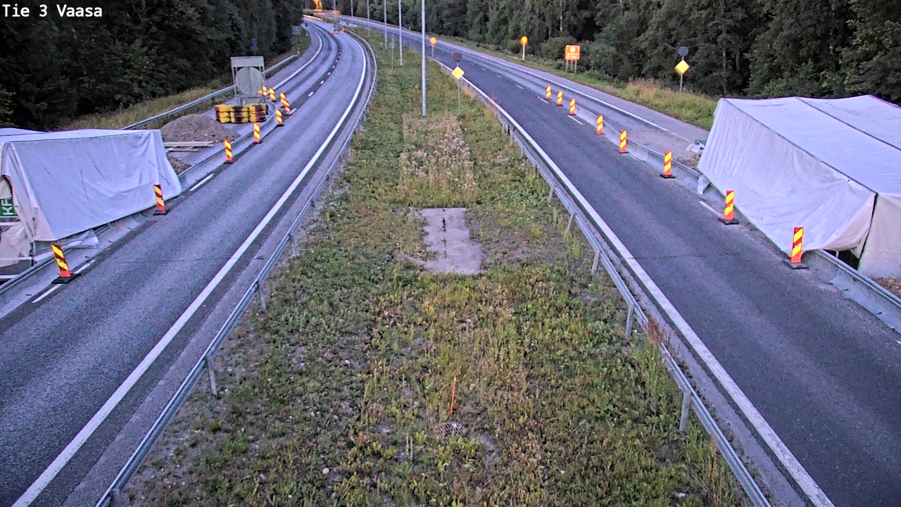 Kelikamerat Kuva Tie 3 Vaasa (puomi), Vaasa, Pohjanmaa