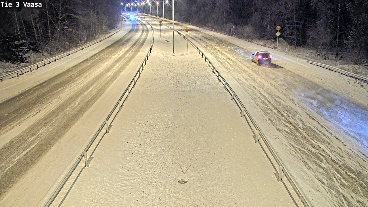 Kelikamerat Kuva Tie 3 Vaasa (puomi), Vaasa, Pohjanmaa