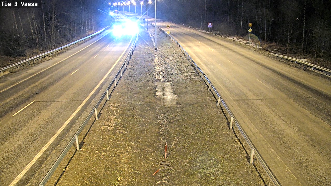 Kelikamerat Kuva Tie 3 Vaasa (puomi), Vaasa, Pohjanmaa