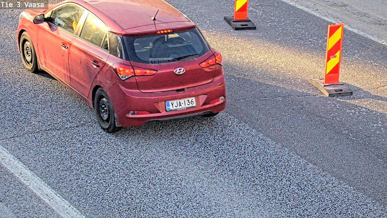 Kelikamerat Kuva Tie 3 Vaasa (puomi), Vaasa, Pohjanmaa