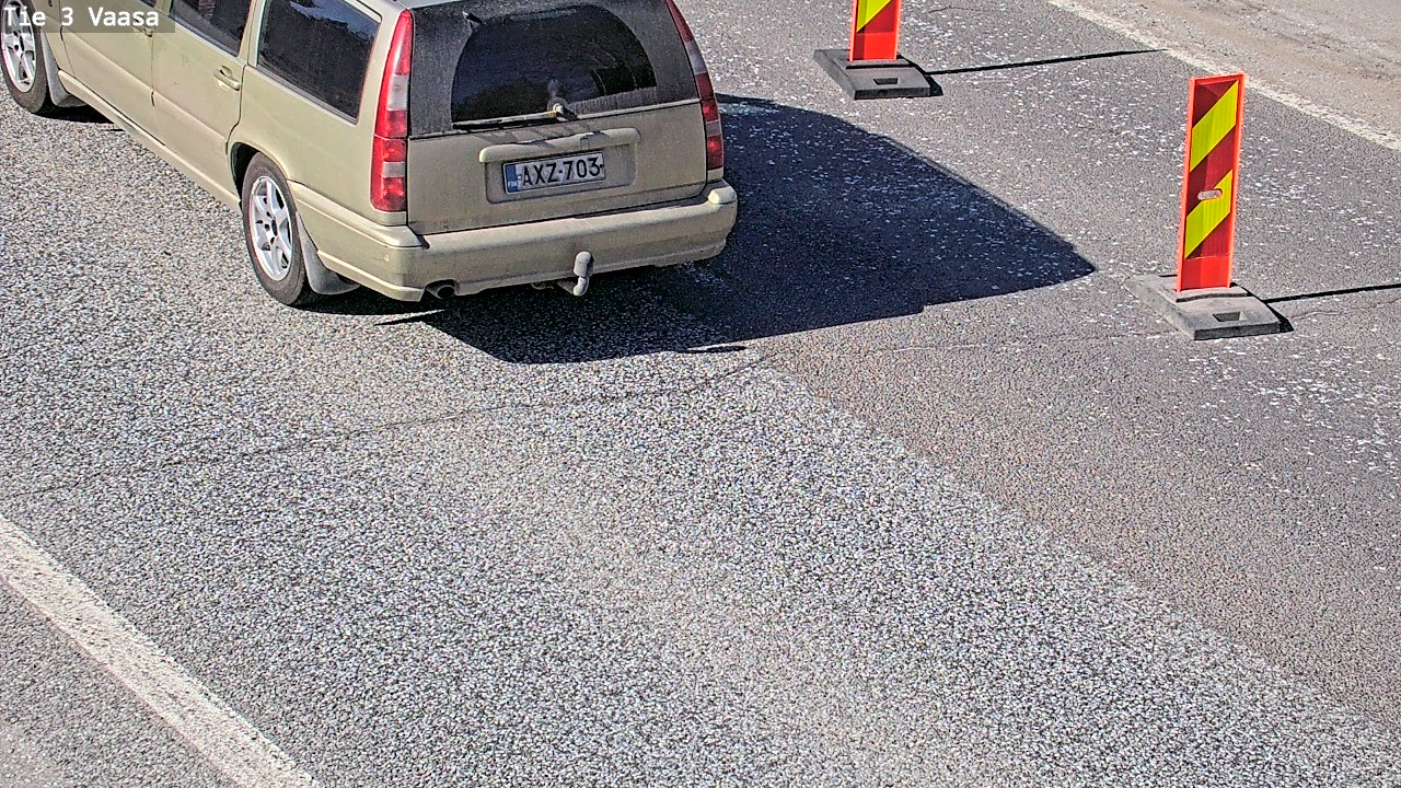 Kelikamerat Kuva Tie 3 Vaasa (puomi), Vaasa, Pohjanmaa