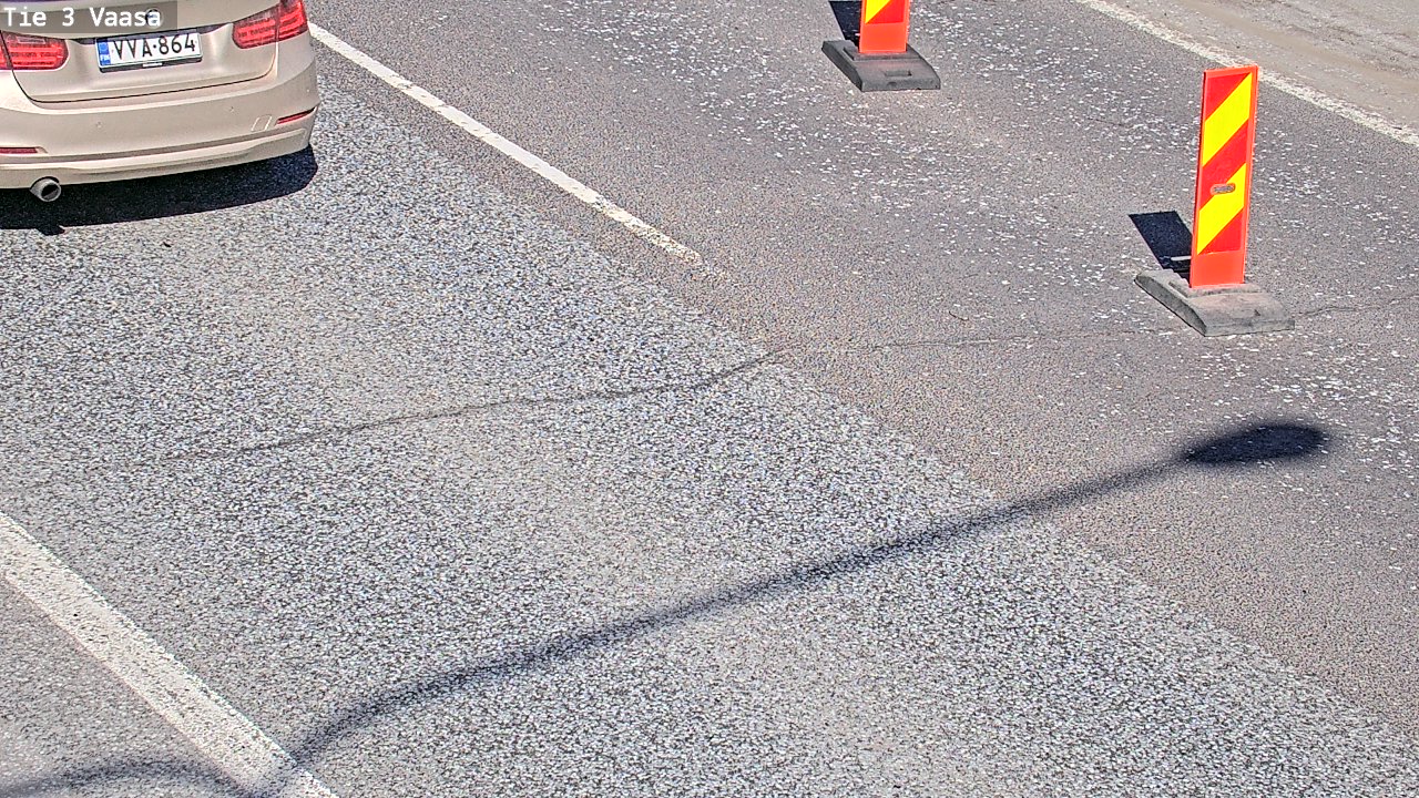 Kelikamerat Kuva Tie 3 Vaasa (puomi), Vaasa, Pohjanmaa