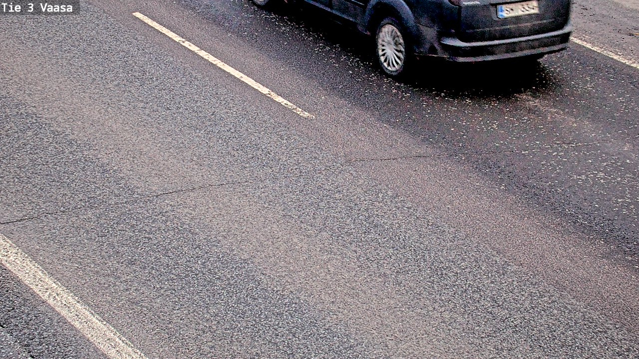 Kelikamerat Kuva Tie 3 Vaasa (puomi), Vaasa, Pohjanmaa