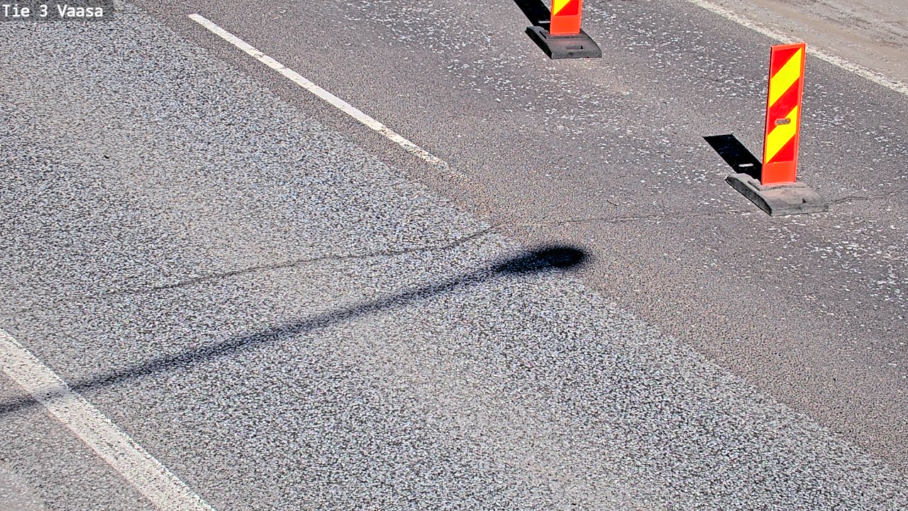 Kelikamerat Kuva Tie 3 Vaasa (puomi), Vaasa, Pohjanmaa