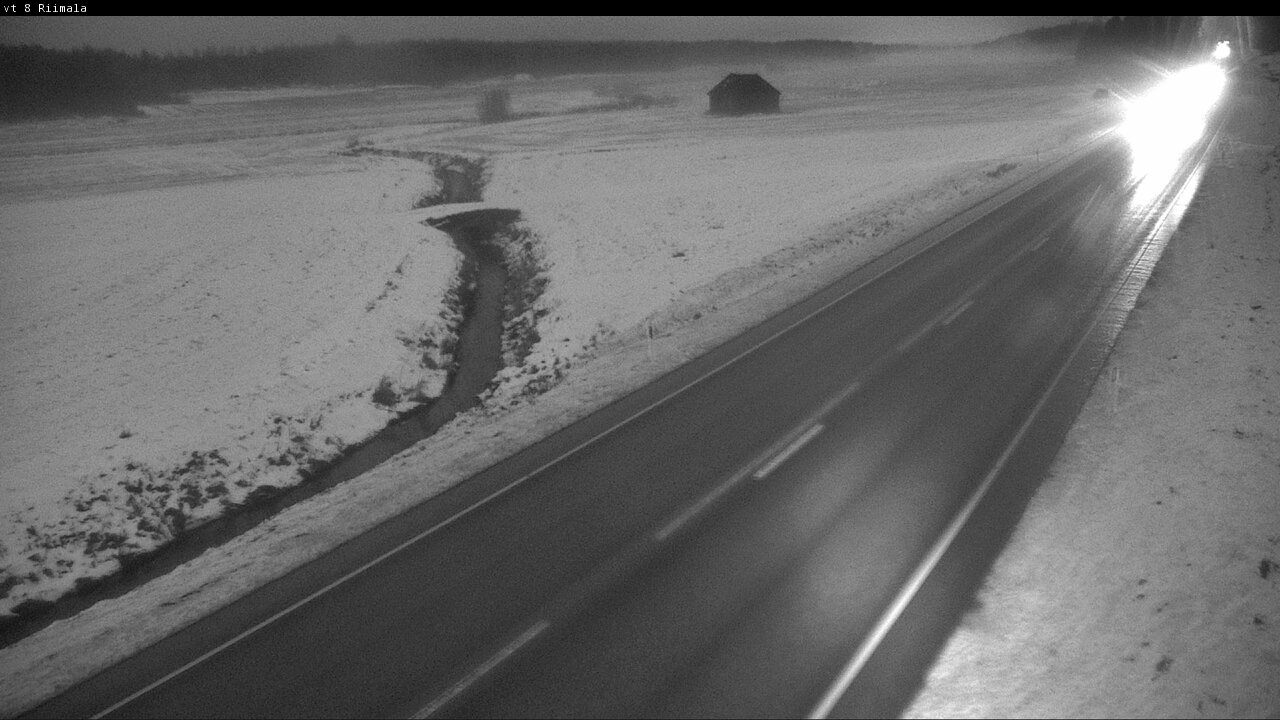 Weather Camera Image Road 8 Mustasaari, Riimala, Mustasaari, Pohjanmaa