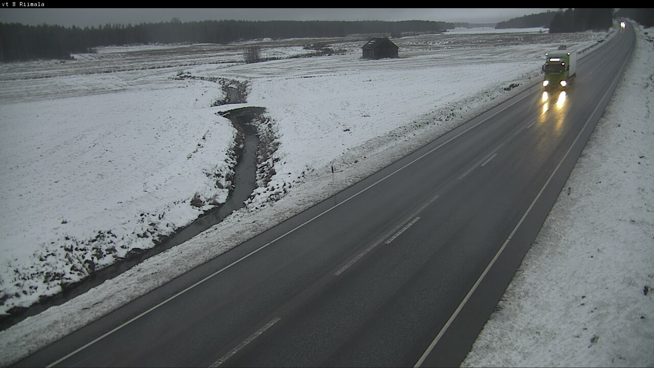 Weather Camera Image Road 8 Mustasaari, Riimala, Mustasaari, Pohjanmaa