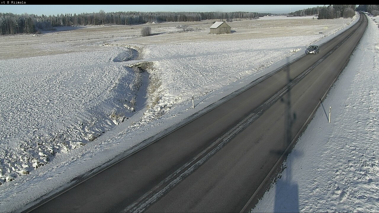 Weather Camera Image Road 8 Mustasaari, Riimala, Mustasaari, Pohjanmaa