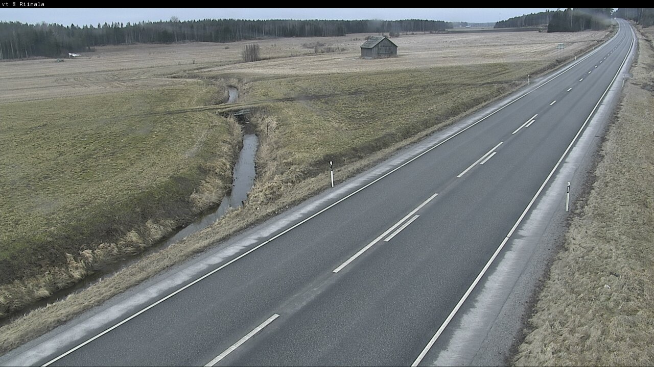 Weather Camera Image Road 8 Mustasaari, Riimala, Mustasaari, Pohjanmaa