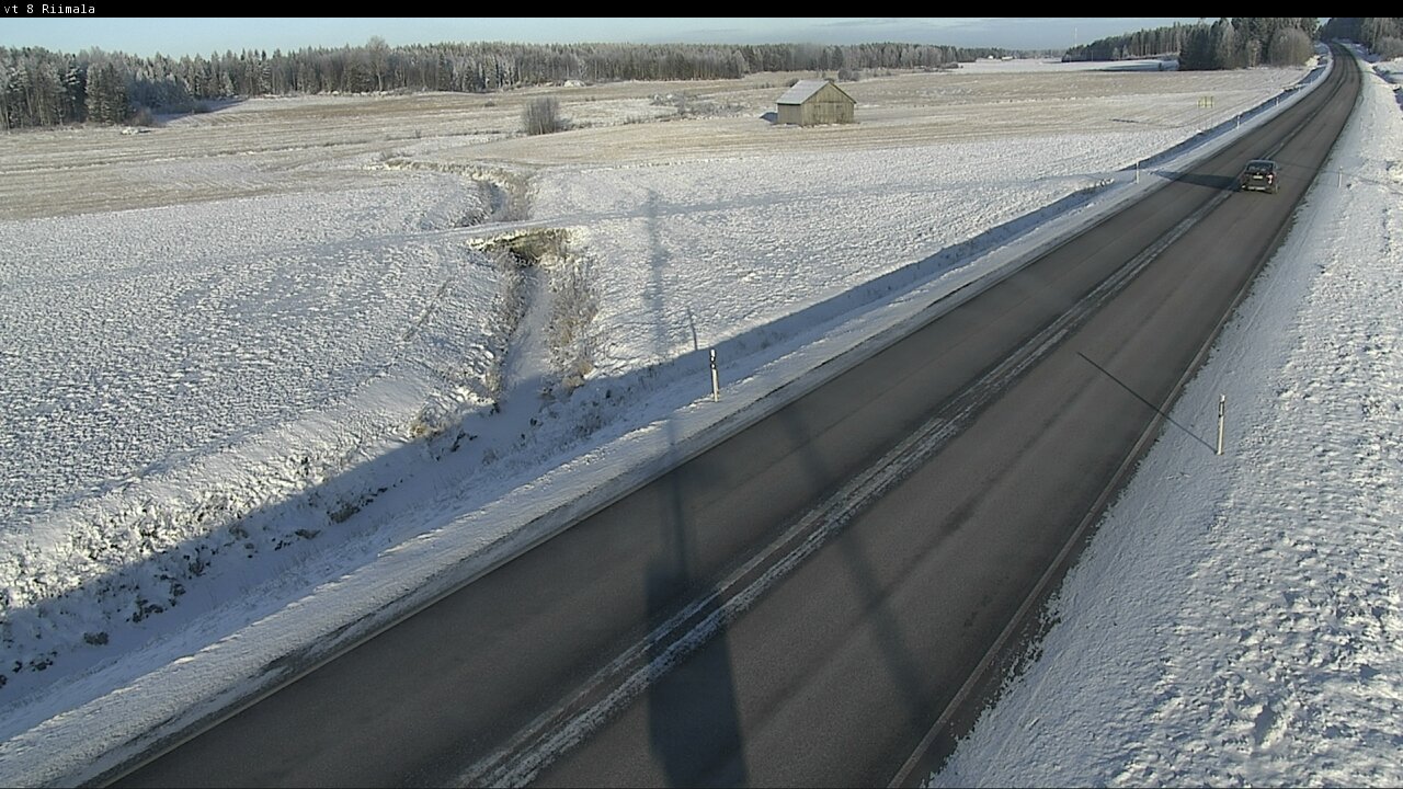 Weather Camera Image Road 8 Mustasaari, Riimala, Mustasaari, Pohjanmaa
