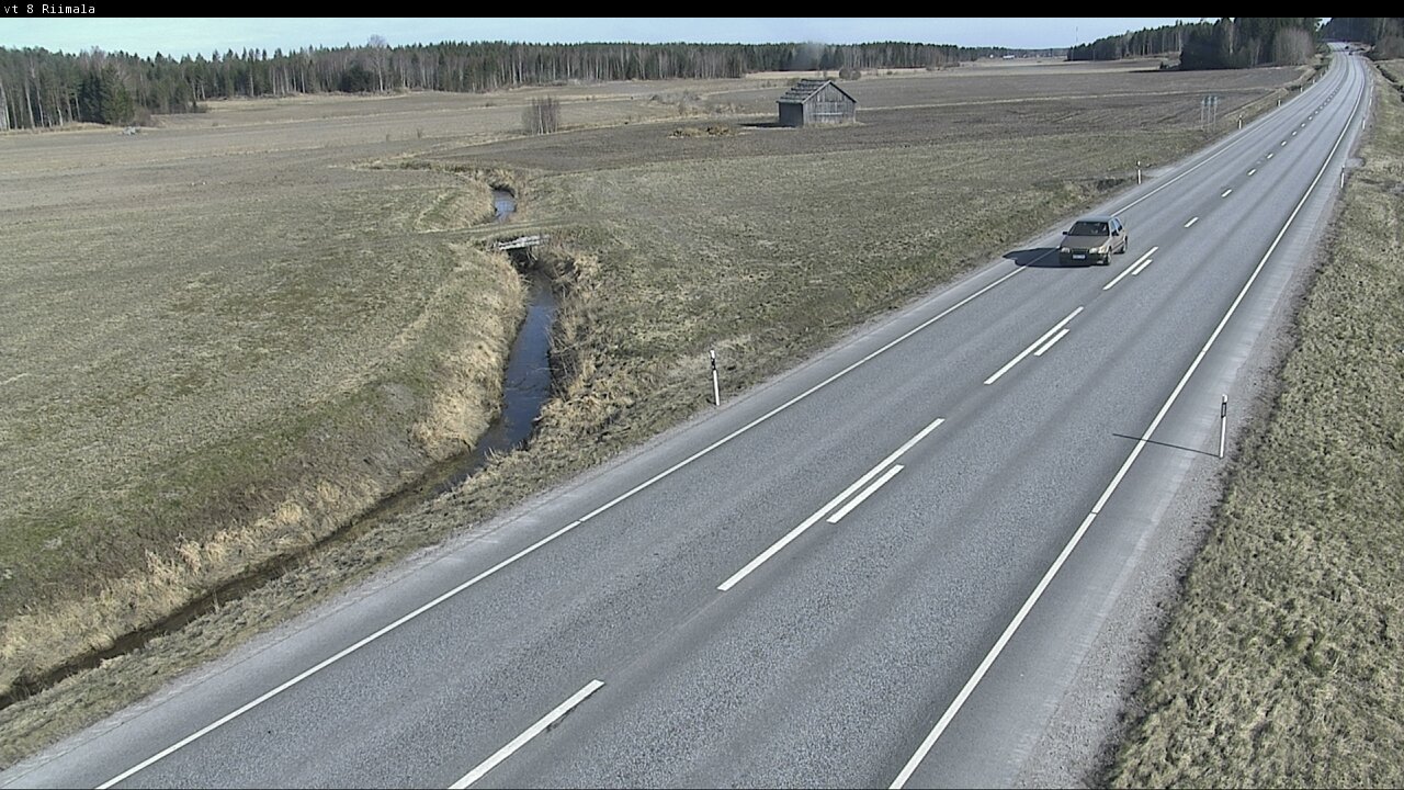 Weather Camera Image Road 8 Mustasaari, Riimala, Mustasaari, Pohjanmaa