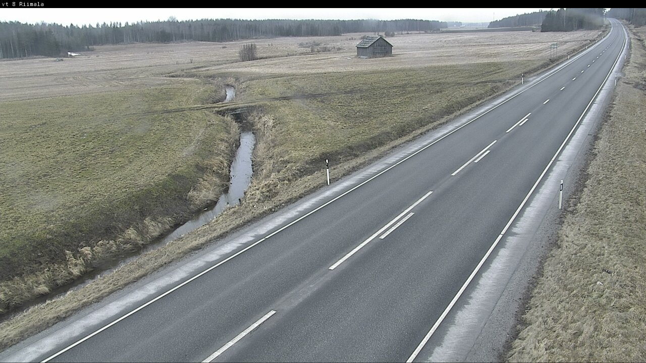 Weather Camera Image Road 8 Mustasaari, Riimala, Mustasaari, Pohjanmaa