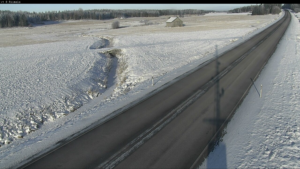 Weather Camera Image Road 8 Mustasaari, Riimala, Mustasaari, Pohjanmaa