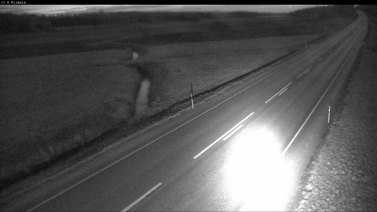 Weather Camera Image Road 8 Mustasaari, Riimala, Mustasaari, Pohjanmaa