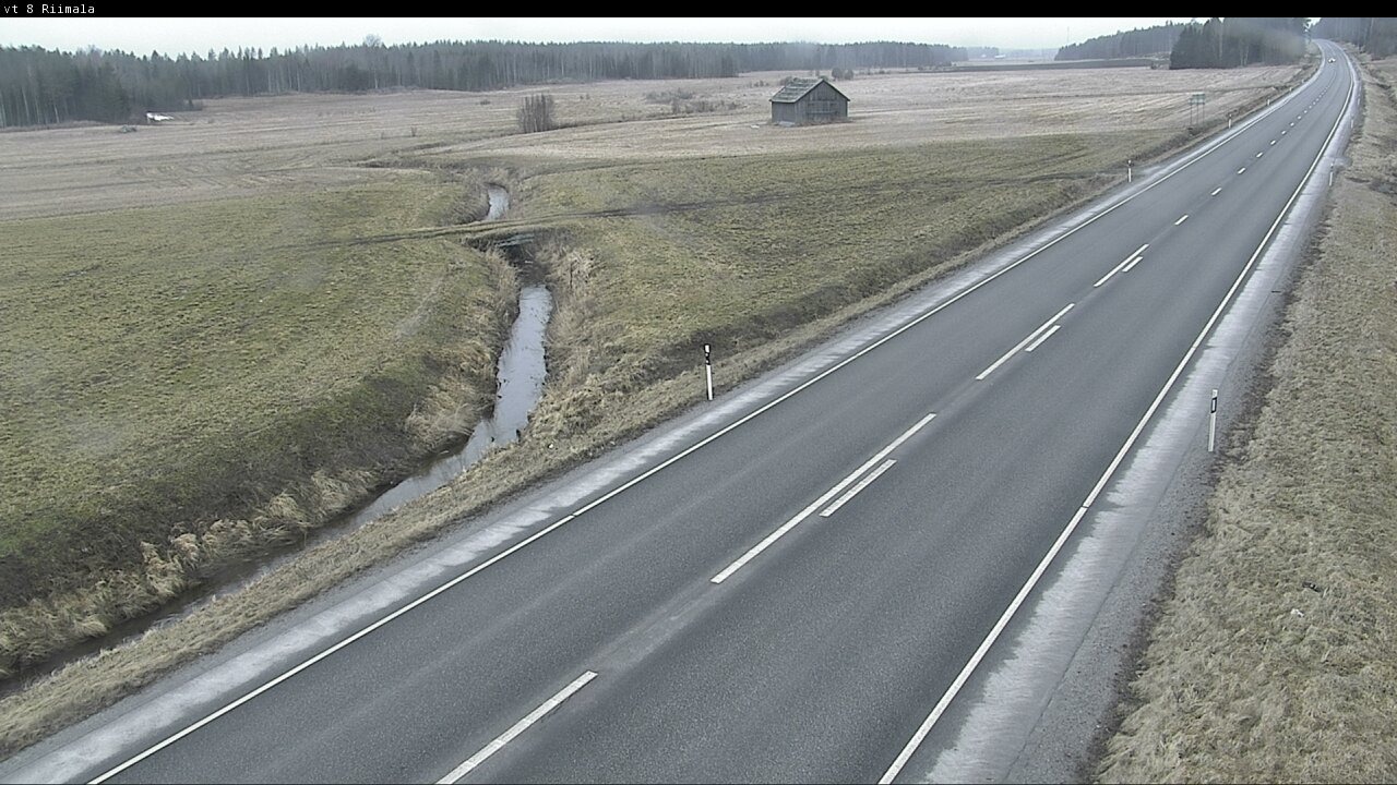 Weather Camera Image Road 8 Mustasaari, Riimala, Mustasaari, Pohjanmaa