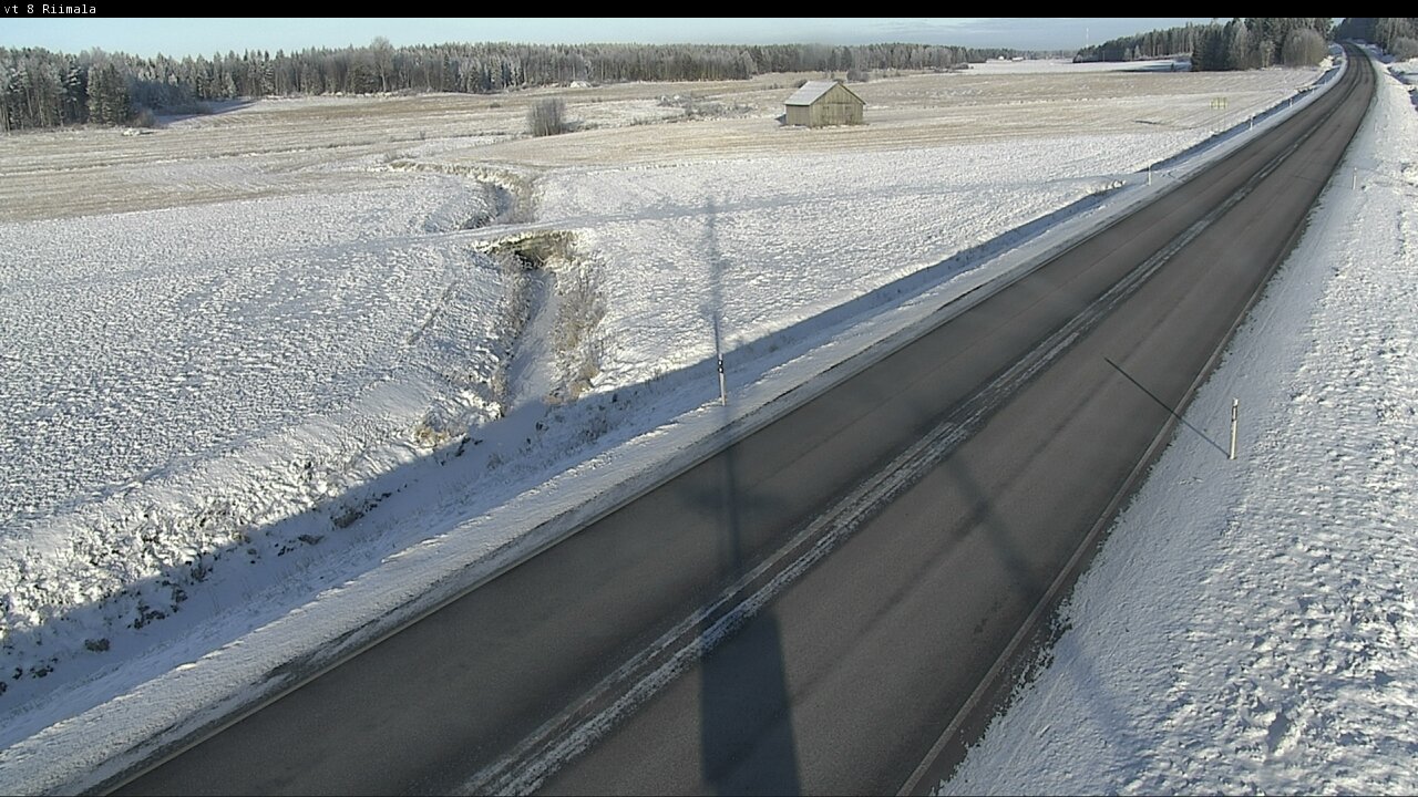 Weather Camera Image Road 8 Mustasaari, Riimala, Mustasaari, Pohjanmaa