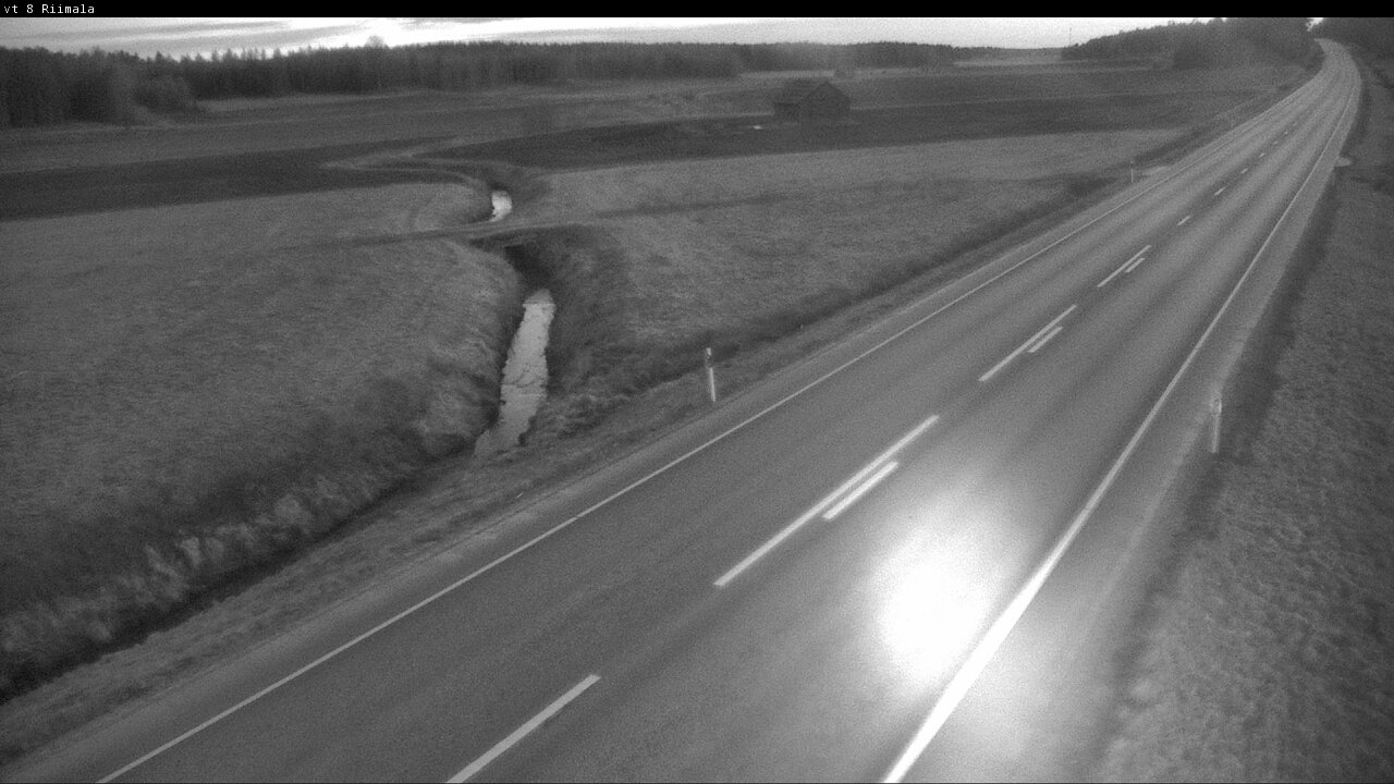 Weather Camera Image Road 8 Mustasaari, Riimala, Mustasaari, Pohjanmaa