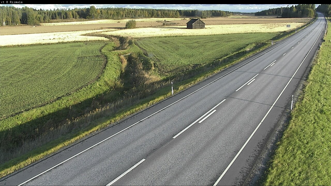 Weather Camera Image Road 8 Mustasaari, Riimala, Mustasaari, Pohjanmaa