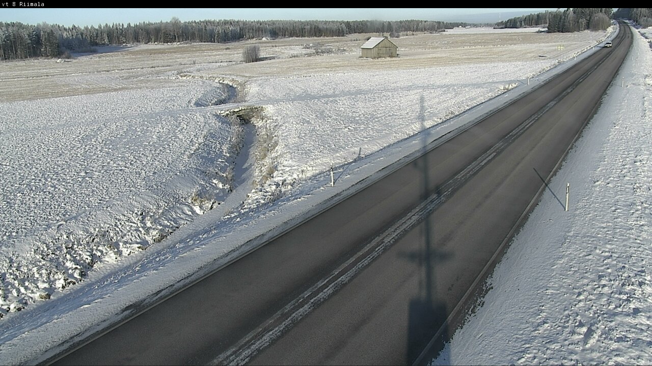 Weather Camera Image Road 8 Mustasaari, Riimala, Mustasaari, Pohjanmaa