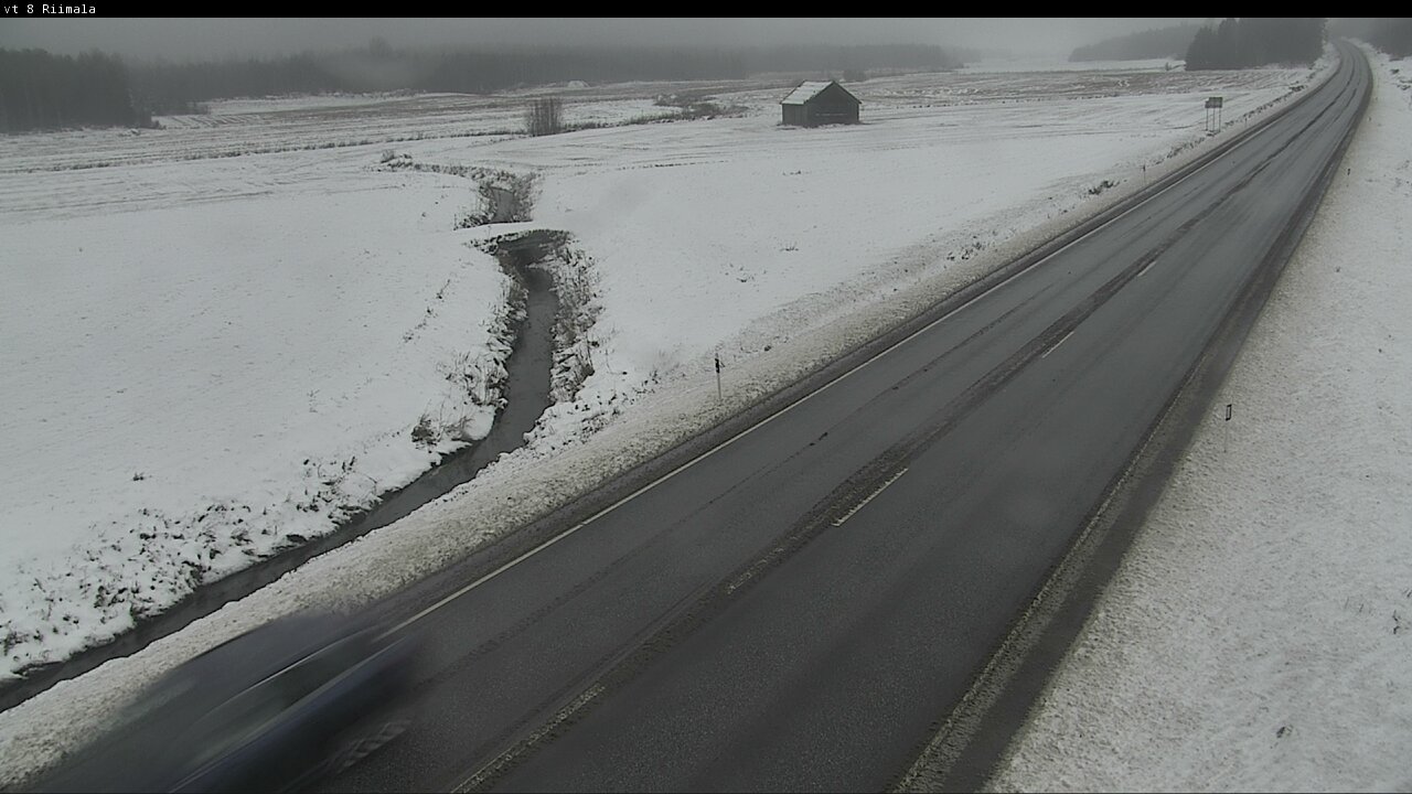 Weather Camera Image Road 8 Mustasaari, Riimala, Mustasaari, Pohjanmaa