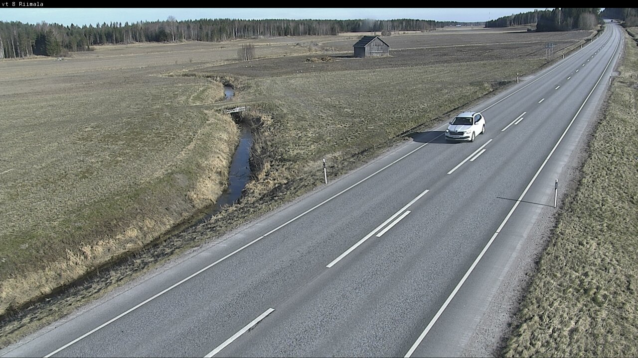 Weather Camera Image Road 8 Mustasaari, Riimala, Mustasaari, Pohjanmaa