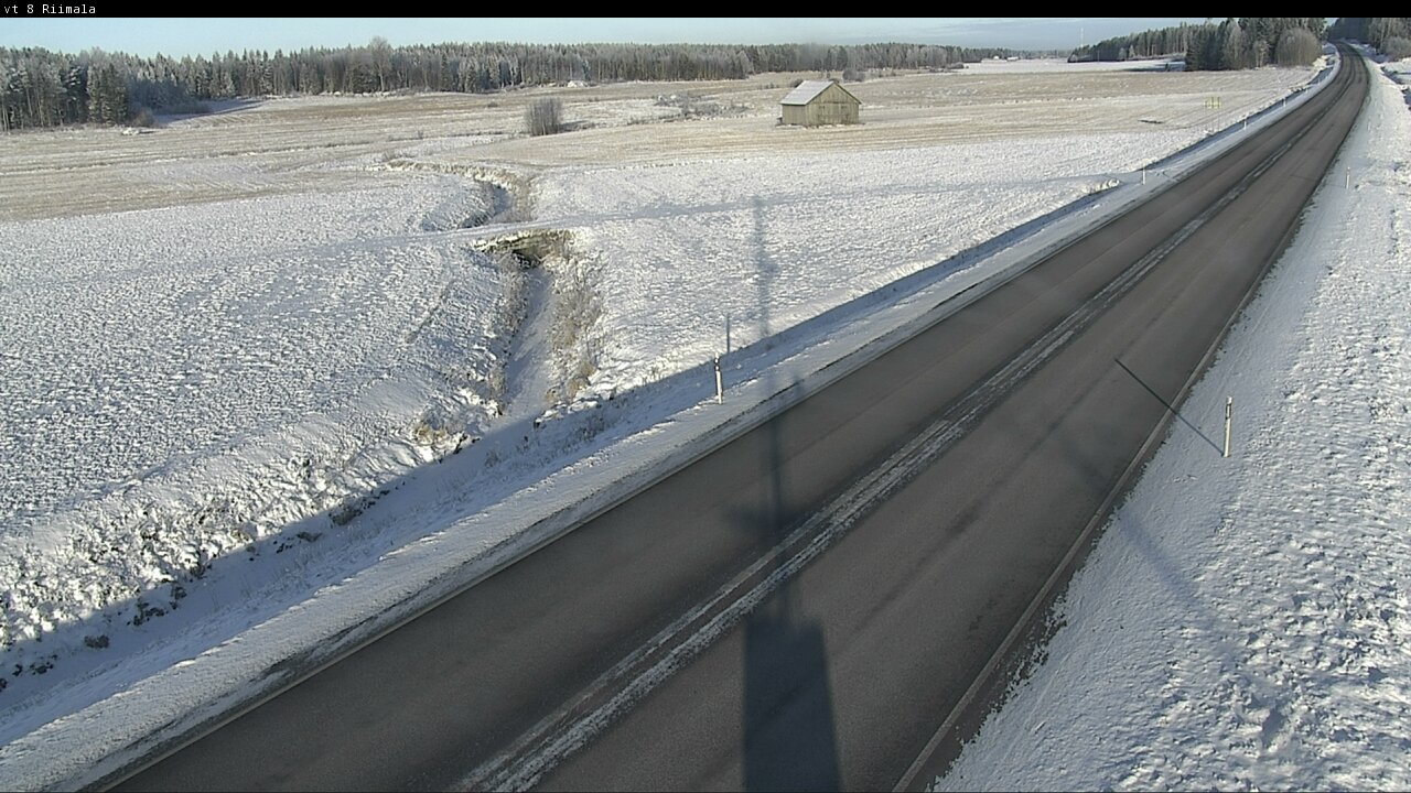 Weather Camera Image Road 8 Mustasaari, Riimala, Mustasaari, Pohjanmaa