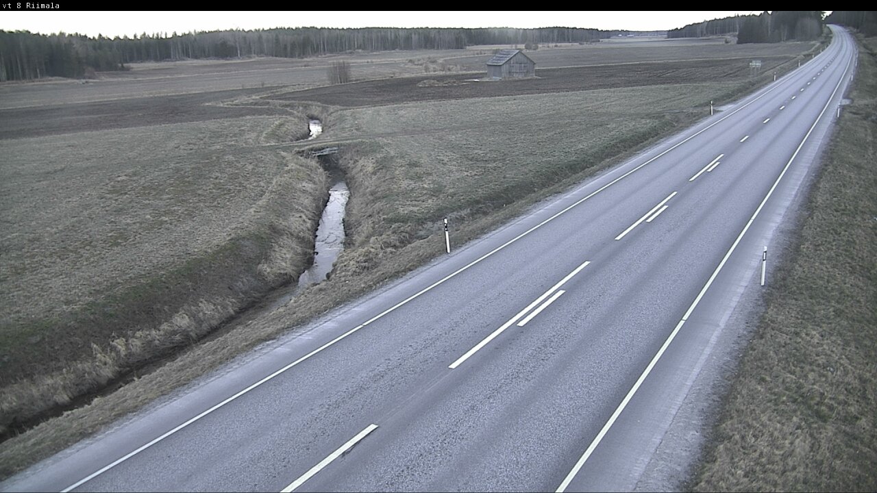 Weather Camera Image Road 8 Mustasaari, Riimala, Mustasaari, Pohjanmaa