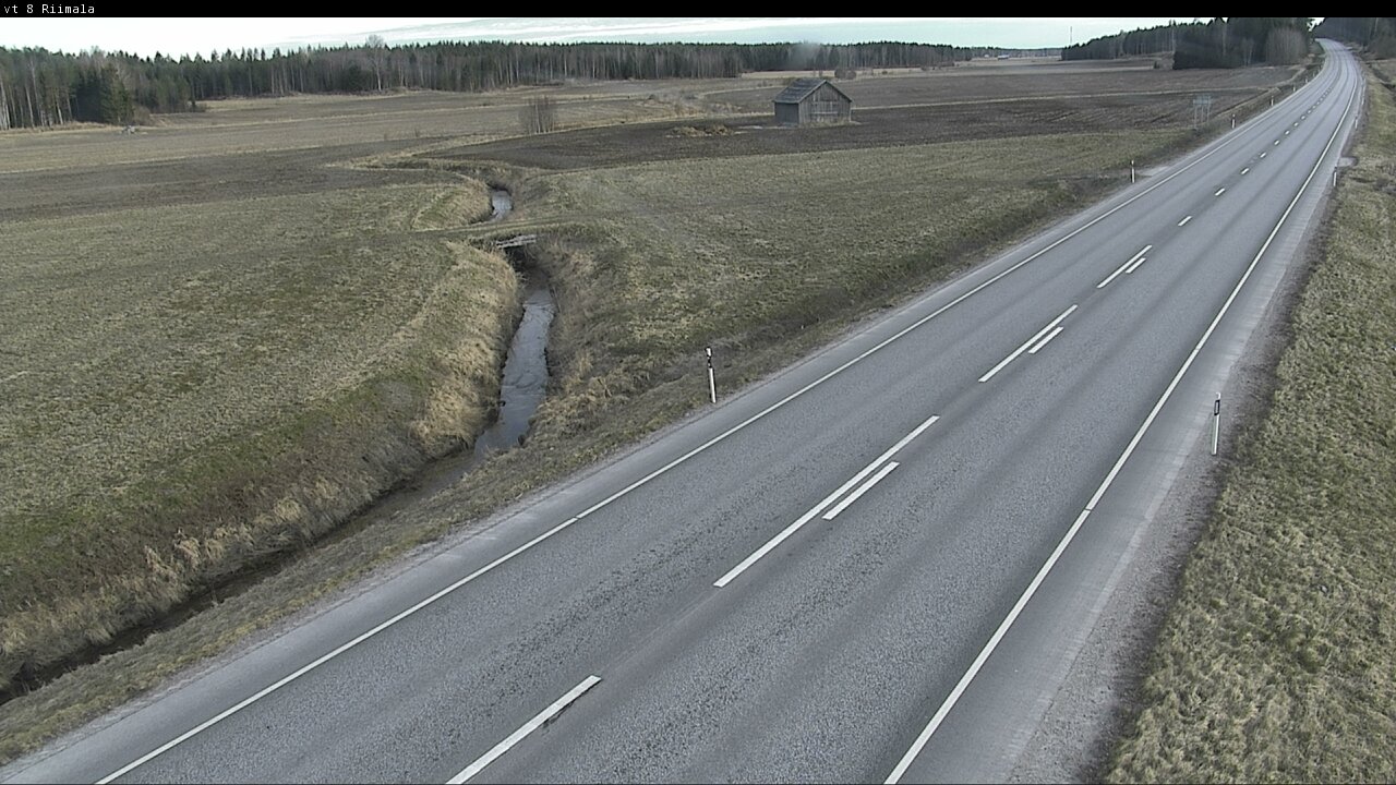 Weather Camera Image Road 8 Mustasaari, Riimala, Mustasaari, Pohjanmaa