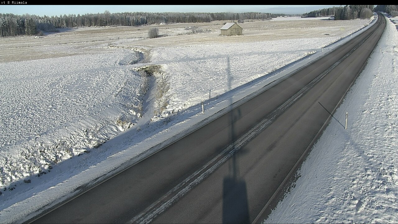 Weather Camera Image Road 8 Mustasaari, Riimala, Mustasaari, Pohjanmaa