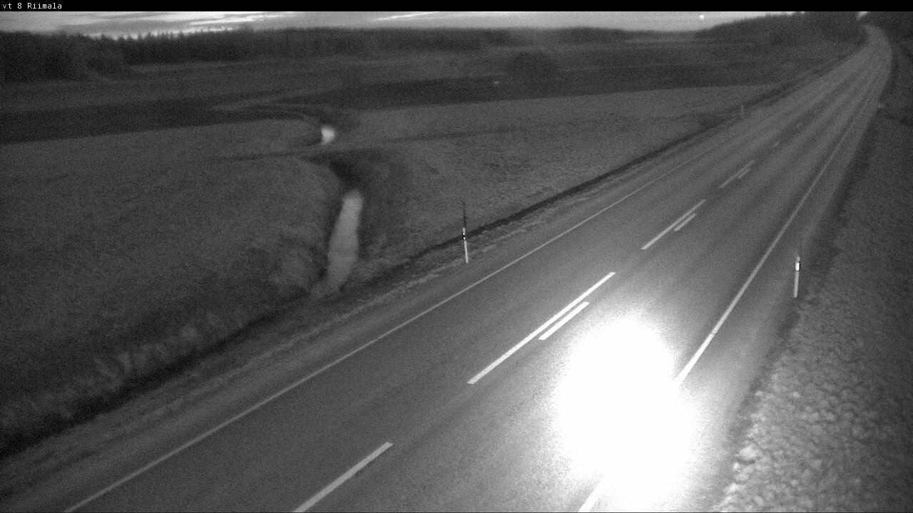 Weather Camera Image Road 8 Mustasaari, Riimala, Mustasaari, Pohjanmaa